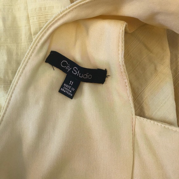 Yellow Woven Dress - Picture 4 of 8